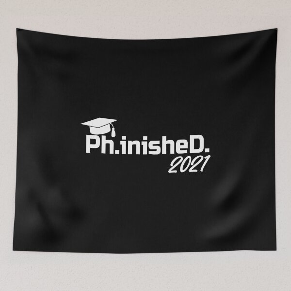 Item preview, Ph.InisheD. PhD Graduation Gift 2021 designed and sold by EstelleStar.