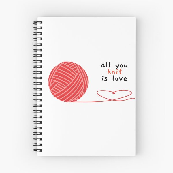 Item preview, All you Knit is Love designed and sold by VerboShop.