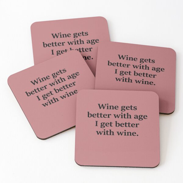 Item preview, Wine Gets Better With Age designed and sold by kirsticharles.