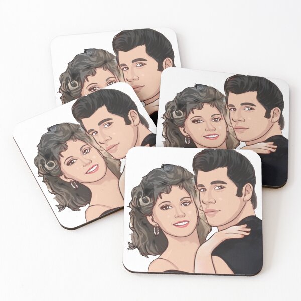 Item preview, Danny zuko and sandy olsson designed and sold by froggyleggs.