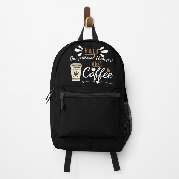 Item preview, Half Coffee Half Occupational Therapist designed and sold by CuteLovelyDesigns.