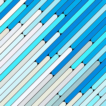 Artwork thumbnail, Sky Diagonal Pattern by MagicSpread