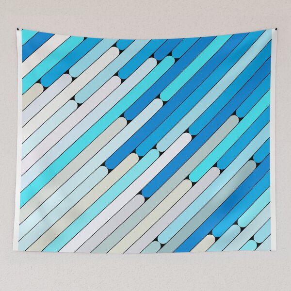 Item preview, Sky Diagonal Pattern designed and sold by MagicSpread.