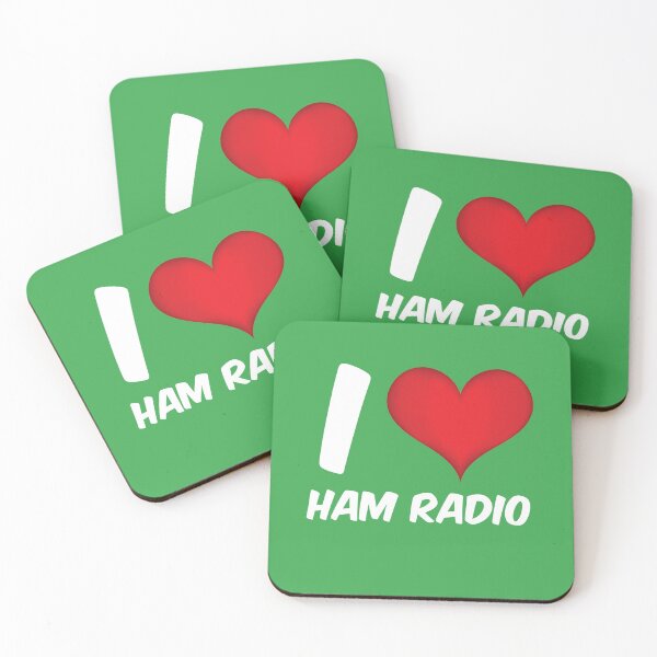 Item preview, I love ham radio design for Amateur Radio designed and sold by Click-Like.