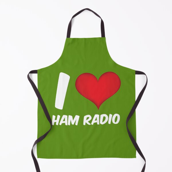 Item preview, I love ham radio design for Amateur Radio designed and sold by Click-Like.
