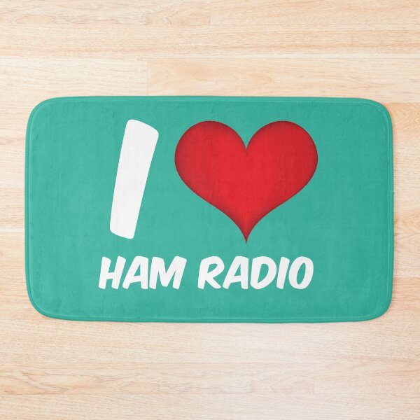 Item preview, I love ham radio design for Amateur Radio designed and sold by Click-Like.