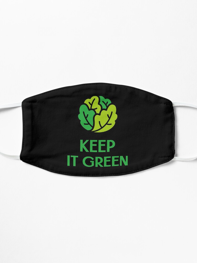 Alternate view of Keep It Green Mask