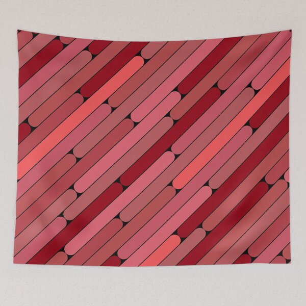Item preview, Apple Color Diagonal Pattern designed and sold by MagicSpread.