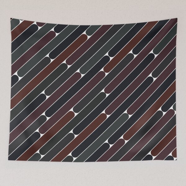 Item preview, Blackberry Color Diagonal Pattern designed and sold by MagicSpread.