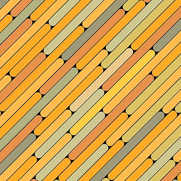 Artwork thumbnail, Pineapple Color Diagonal Pattern by MagicSpread