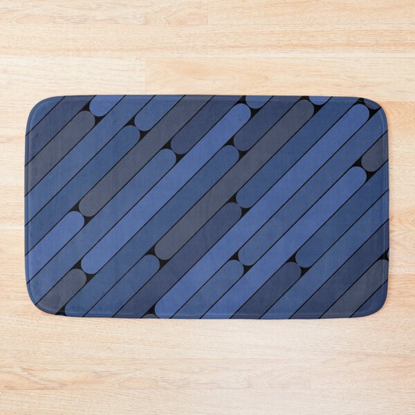 Item preview, Blueberry Color Diagonal Pattern designed and sold by MagicSpread.