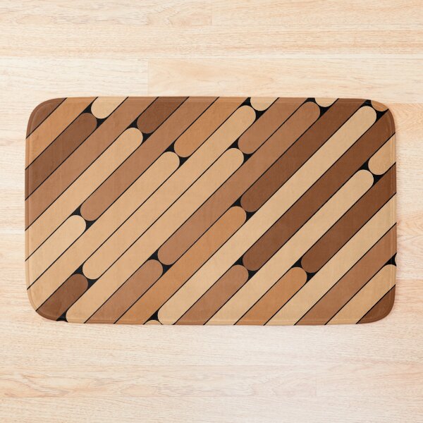 Item preview, Coconut Color Diagonal Pattern designed and sold by MagicSpread.