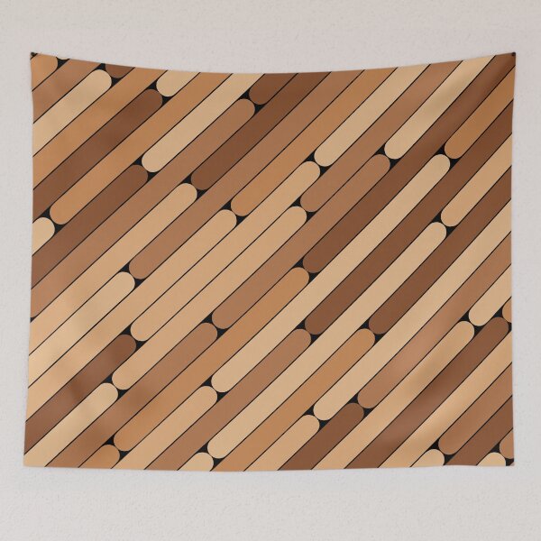 Item preview, Coconut Color Diagonal Pattern designed and sold by MagicSpread.