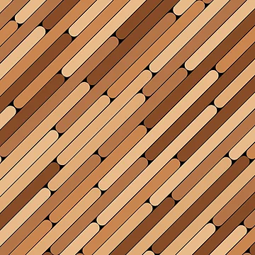 Artwork thumbnail, Coconut Color Diagonal Pattern by MagicSpread