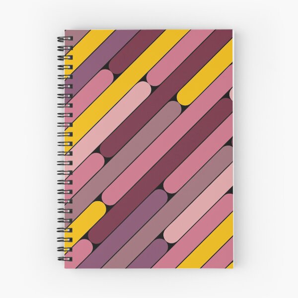 Item preview, Passion Fruit Color Diagonal Pattern designed and sold by MagicSpread.