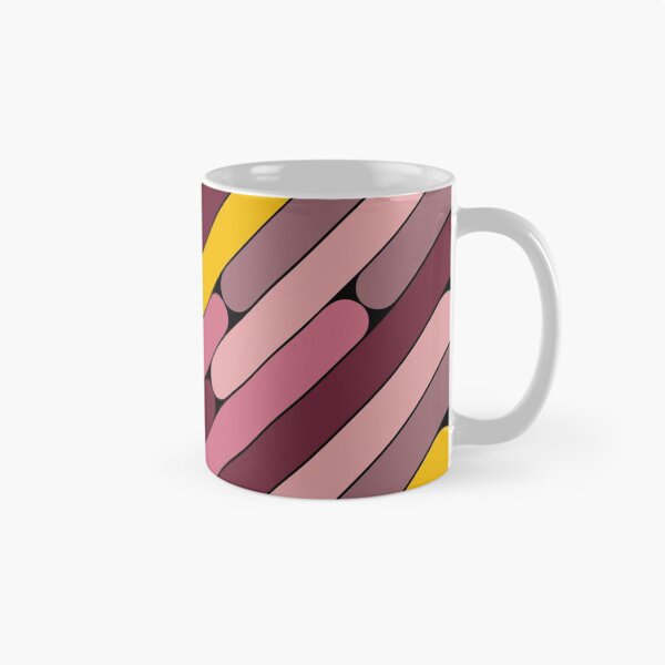 Item preview, Passion Fruit Color Diagonal Pattern designed and sold by MagicSpread.