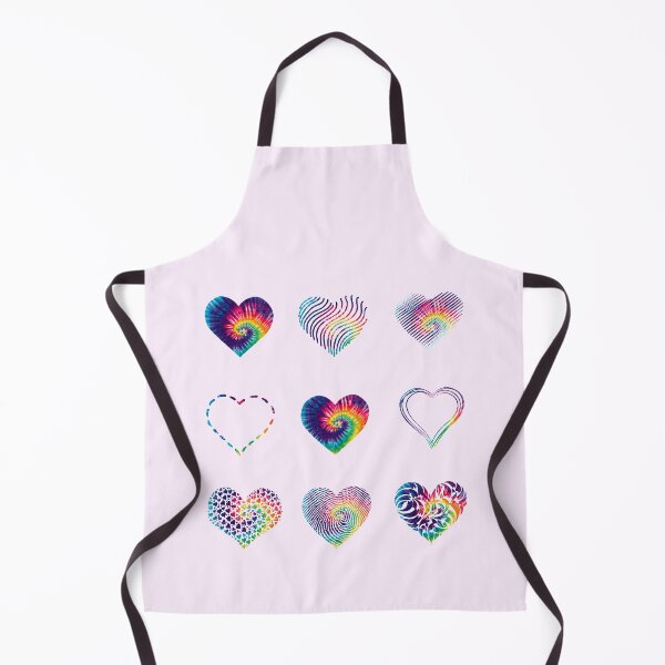 Item preview, Tie Dye Hearts variety value pack designed and sold by everything4eva.