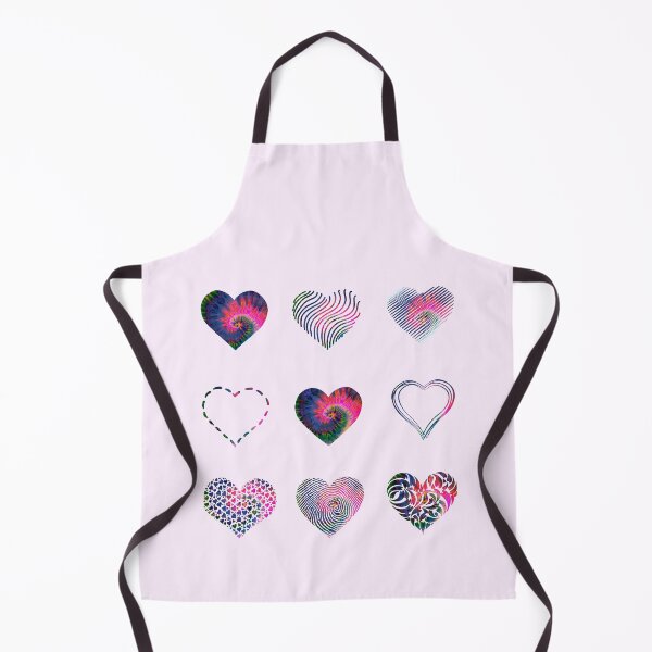 Item preview, Tie Dye Hearts variety value pack 3 designed and sold by everything4eva.