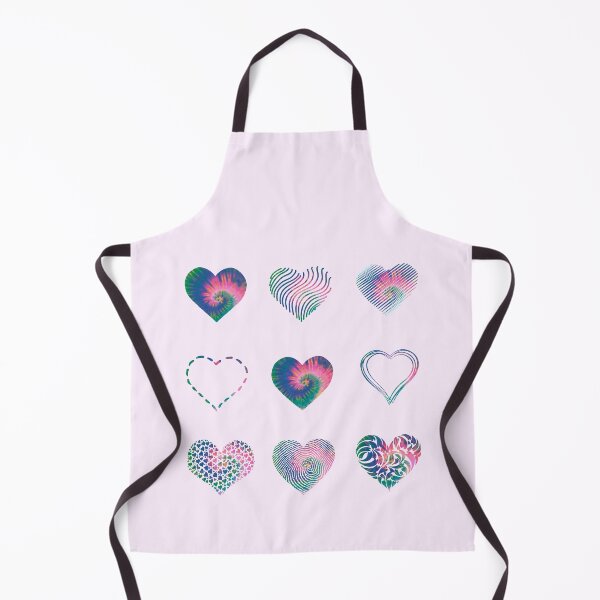 Item preview, Tie Dye Hearts variety value pack 4 designed and sold by everything4eva.
