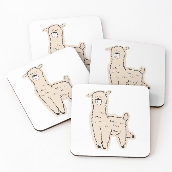 Item preview, Smiling Llama designed and sold by KittyPolka.