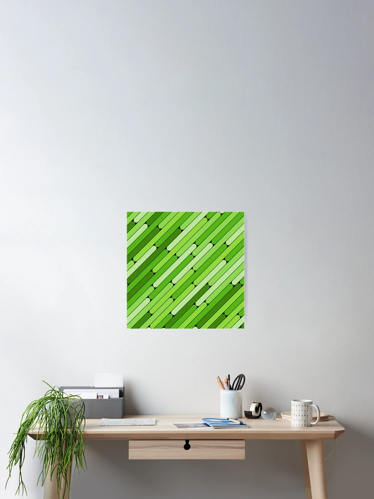 Thumbnail 2 of 3, Poster, Grapes Color Diagonal Pattern designed and sold by MagicSpread.