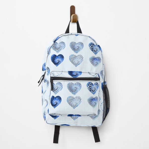 Item preview, Tie Dye Blue Hearts variety value pack designed and sold by everything4eva.