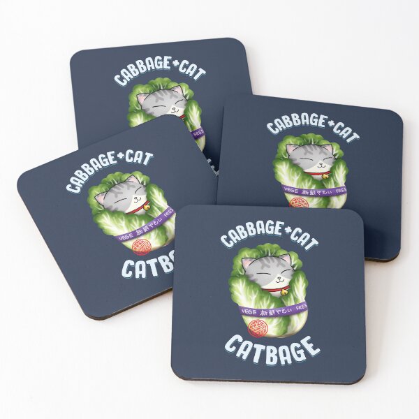 Item preview, Cabbage Cat "Catbage" designed and sold by Takeda-art.