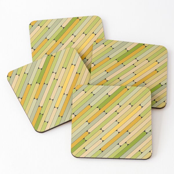 Item preview, Cantaloupe Color Diagonal Pattern designed and sold by MagicSpread.