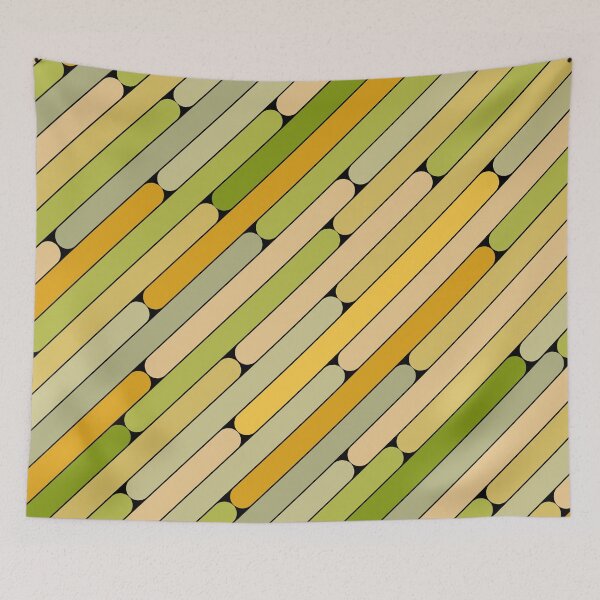 Item preview, Cantaloupe Color Diagonal Pattern designed and sold by MagicSpread.