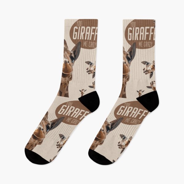 Item preview, You giraffe me crazy - wild and free funny giraffe for animal lovers and people who love giraffes because you are driving me crazy! designed and sold by meraviglioso.