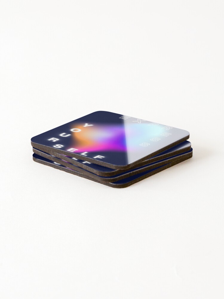 Thumbnail 4 of 5, Coasters (Set of 4), Express your self design designed and sold by Rajzone.