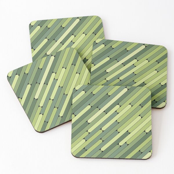 Item preview, Avocado Fruit Color Diagonal Pattern designed and sold by MagicSpread.
