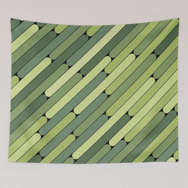 Item preview, Avocado Fruit Color Diagonal Pattern designed and sold by MagicSpread.