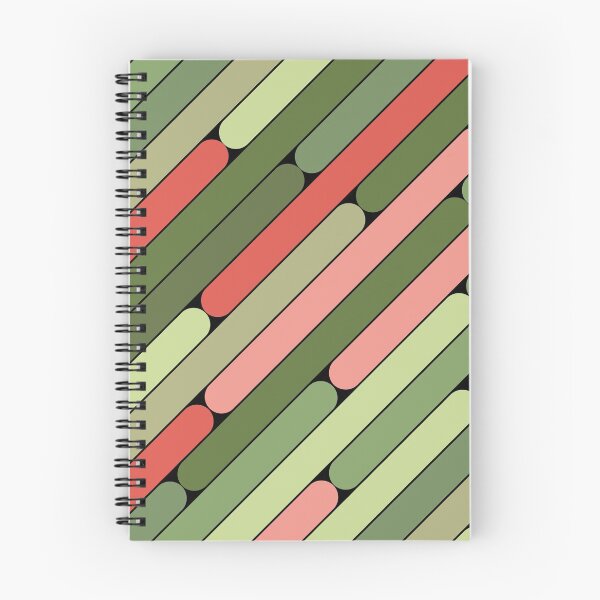 Item preview, Watermelon Color Diagonal Pattern designed and sold by MagicSpread.