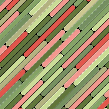 Artwork thumbnail, Watermelon Color Diagonal Pattern by MagicSpread