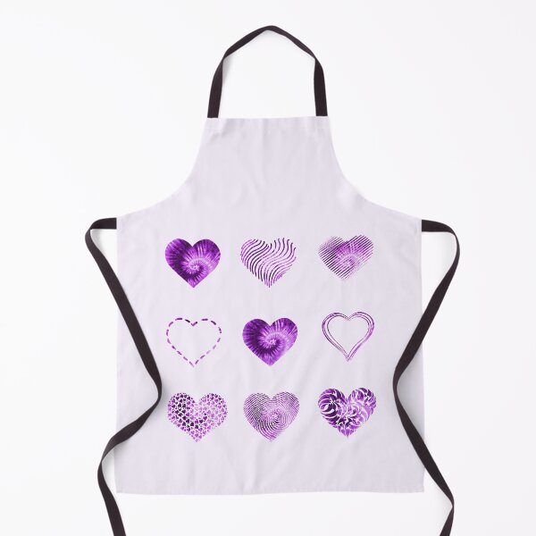 Item preview, Tie Dye Purple Hearts variety value pack designed and sold by everything4eva.