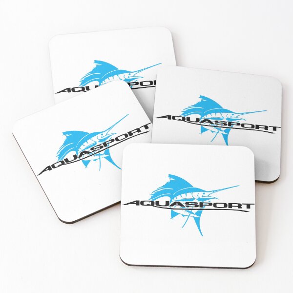 Item preview, Aquasport Boat Yachts Fishing Logo designed and sold by kamikembali.