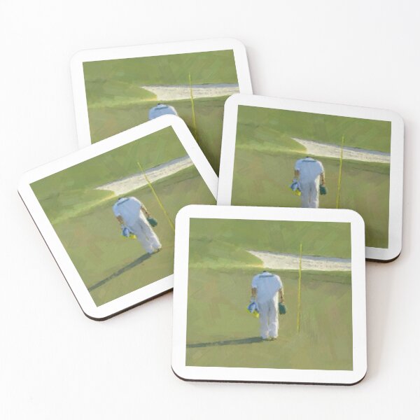Item preview, Caddie bowed to the course. Masters 2021 designed and sold by DAEWI PARK.