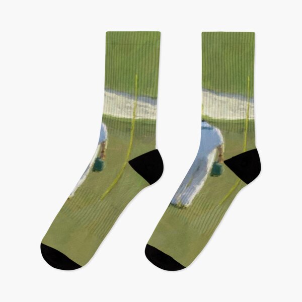 Item preview, Caddie bowed to the course. Masters 2021 designed and sold by DAEWI PARK.