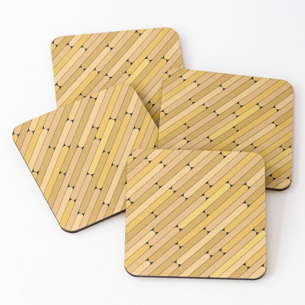 Item preview, Longan Color Diagonal Pattern designed and sold by MagicSpread.
