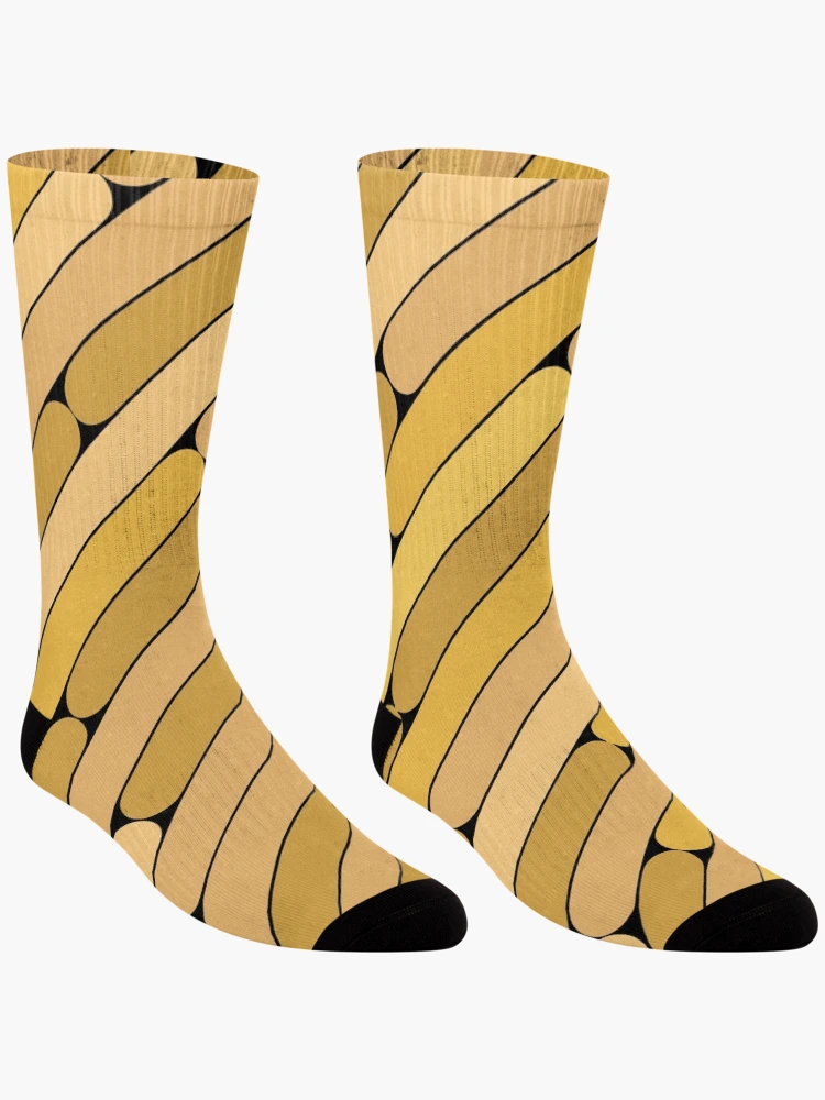 Thumbnail 3 of 5, Socks, Longan Color Diagonal Pattern designed and sold by MagicSpread.