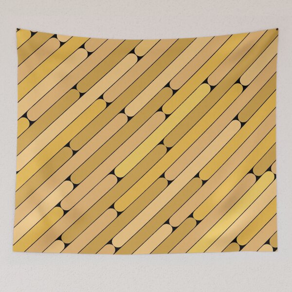 Item preview, Longan Color Diagonal Pattern designed and sold by MagicSpread.