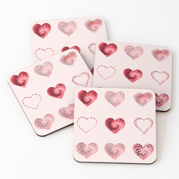 Item preview, Tie Dye Red Hearts variety value pack designed and sold by everything4eva.