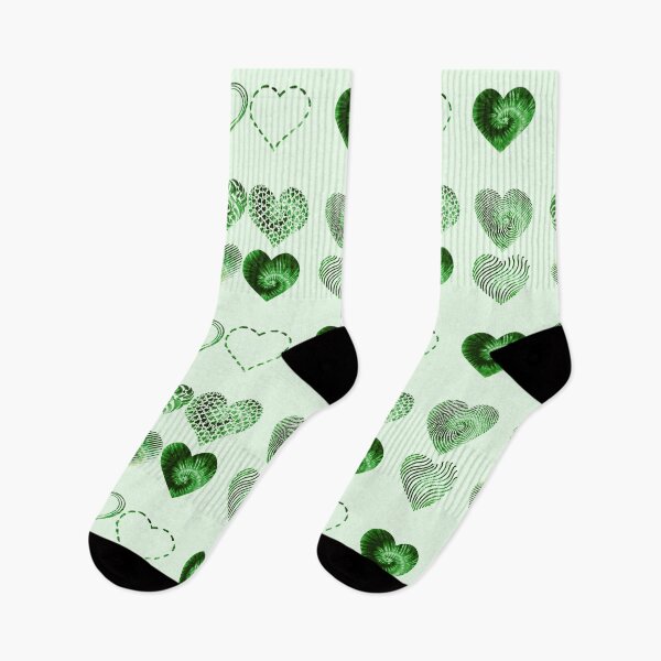 Item preview, Tie Dye Green Hearts variety value pack designed and sold by everything4eva.