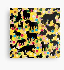 Dogs Dogs Dogs Metal Print