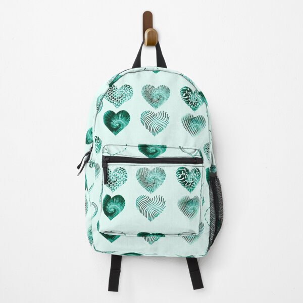 Item preview, Tie Dye Turquoise Hearts variety value pack designed and sold by everything4eva.