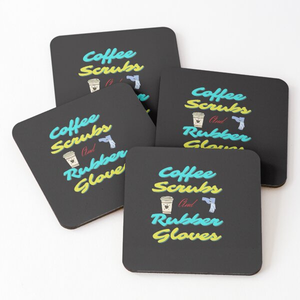 Item preview, Coffee Scrubs And Rubber Gloves designed and sold by omeca.