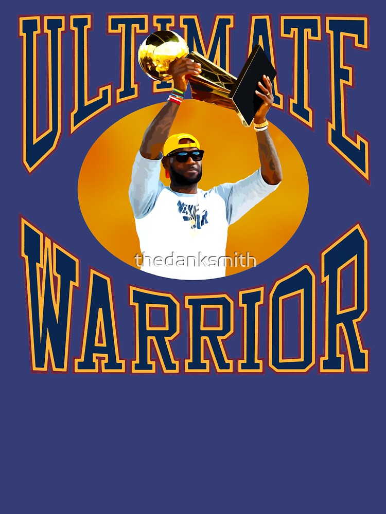 lebron in ultimate warrior shirt