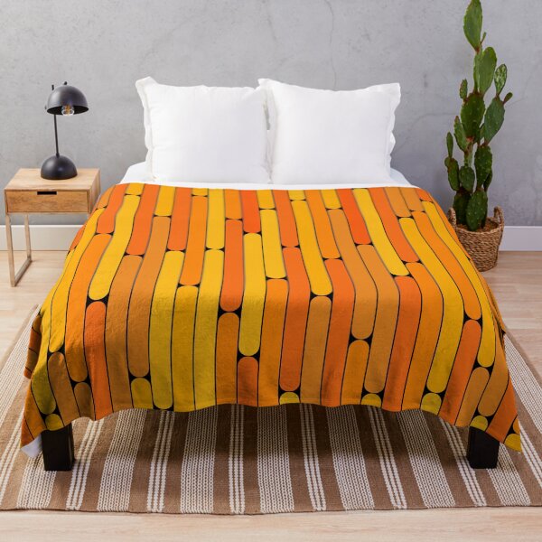 Item preview, Apricot Color Linear Pattern designed and sold by MagicSpread.