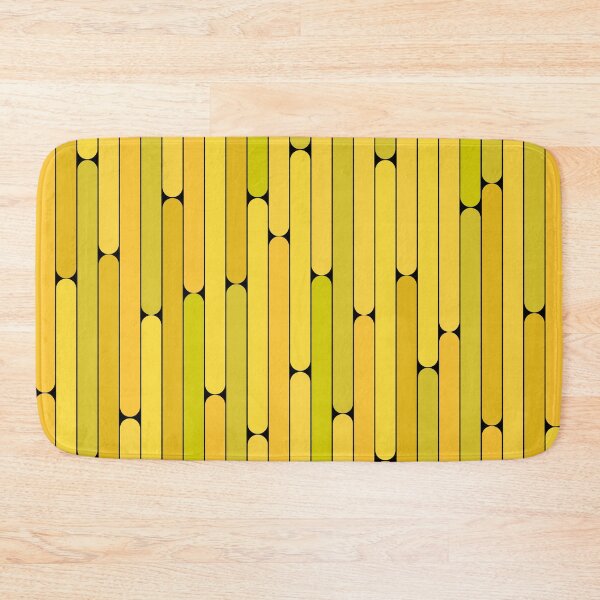 Item preview, Banana Color Linear Pattern designed and sold by MagicSpread.